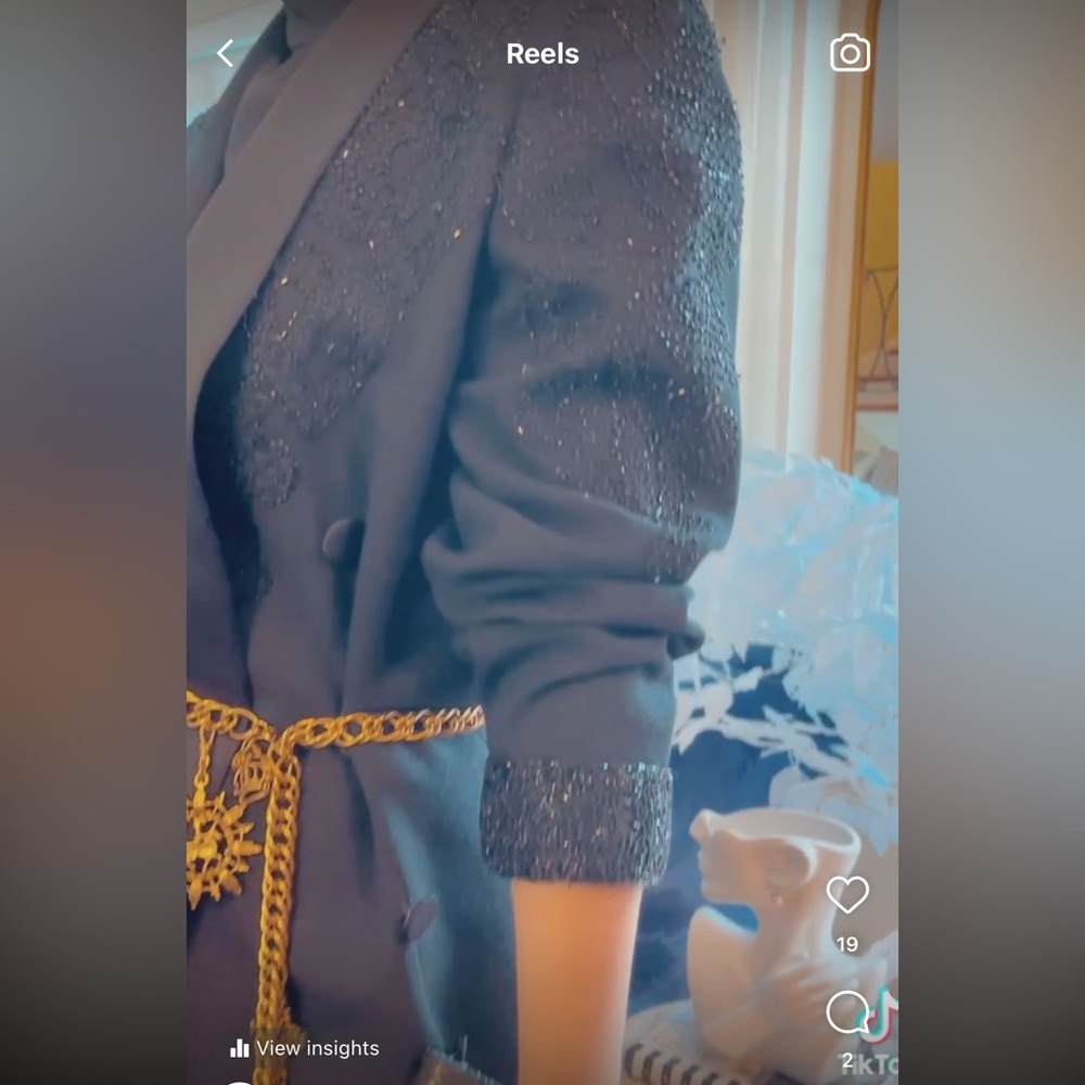 Black blazer